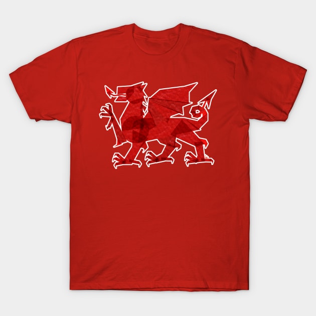 Red Dragon T-Shirt by fimbis